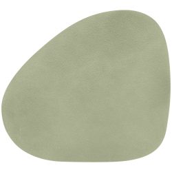 ERWIN M. Tischset Kaja organisch; 37x41 cm (BxL); salbei; oval; 4 Stück / Pack