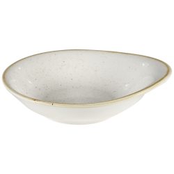 Churchill Schale tief Stonecast Barley White oval; 170 ml, 16x14.5x14.5 cm (LxBxH); weiss/braun; oval; 12 Stück / Pack