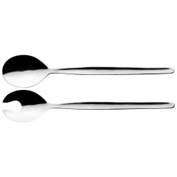 PULSIVA Salatbesteck Palermo 2-teilig; 26.2 cm (L); silber, Griff silber
