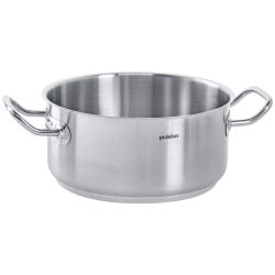 PULSIVA Bratentopf Chef; 5000 ml, 24x11 cm (ØxH); silber