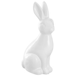 Deko-Osterhase Conny; 8x6x16.5 cm (LxBxH); weiss