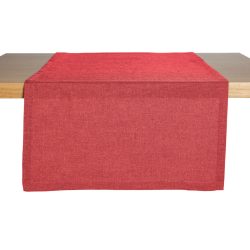 ERWIN M. Tischläufer Nova; 40x130 cm (BxL); burgund; rechteckig