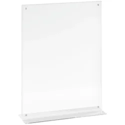 VEGA Aufsteller Bisagno; DIN A4, 21.1x30.2 cm (BxH); transparent