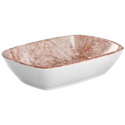 VEGA Schälchen Gironia rechteckig; 200 ml, 16.5x12x4 cm (LxBxH); rosa; 6 Stück / Pack