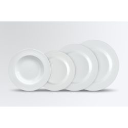 PULSIVA Teller-Set Eco 4-teilig; weiss
