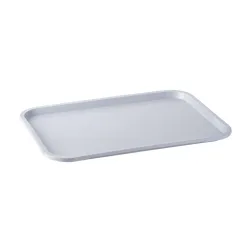 APS Tablett FAST FOOD, Polypropylen; 53x32.5x2 cm (LxBxH); grau; rechteckig