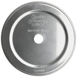 Bormioli Rocco Deckel für Quattro Stagioni; 7.4x1.5 cm (ØxH); silber; 26 Stück / Pack