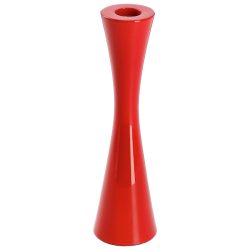 Spitzkerzenhalter Aniko; 5x19.5 cm (ØxH); rot