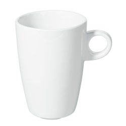 VEGA Milchkaffee-Obertasse Bistro; 300 ml, 7.8x11.2 cm (ØxH); weiss; konisch; 6 Stück / Pack