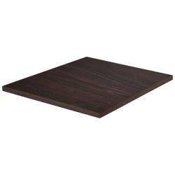 VEGA Indoor-Tischplatte Maliana quadratisch; 68x68 cm (LxB); eiche/wenge; quadratisch