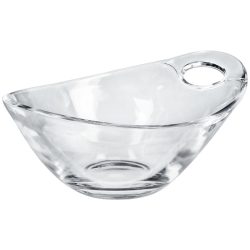 Borgonovo Glasschale Pratica; 250 ml, 14.8x12x6.7 cm (LxBxH); transparent; 6 Stück / Pack