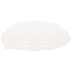 NATUREStar Deckel Nature rPET; 15x2 cm (ØxH); transparent; rund; 50 Stück / Pack