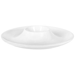 PULSIVA Eierbecher Ombrone; 13x2.2 cm (ØxH); weiss; rund; 6 Stück / Pack
