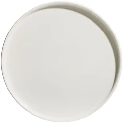 VEGA Teller mit niedrigem Rand Skady matt; 26x2.5 cm (ØxH); cremeweiss; rund; 4 Stück / Pack