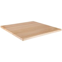 VEGA Indoor-Tischplatte Kentucky quadratisch; 60x60x3 cm (LxBxH); esche/natur; quadratisch