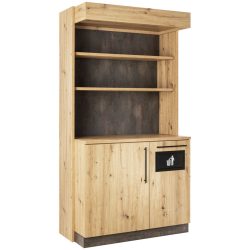 VEGA Servicestation Baristo Classic, mit Abfallsystem; 115x62x216 cm (BxTxH); wildeiche