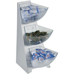 APS Multi-Rack 3-stufig; 21x16x41 cm (LxBxH); transparent