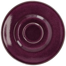 VEGA Kaffee-Untertasse Oriento; 16.5 cm (Ø); aubergine; rund; 6 Stück / Pack