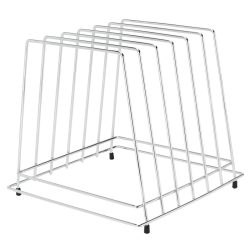 Vega, VEGA Schneidbretthalter Tonka 6 Fächer; 27x29x29 cm (LxBxH); silber