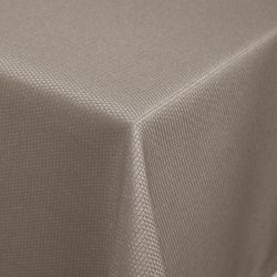 ERWIN M. Tischdecke Ambita Jacquard; 100x100 cm (BxL); taupe; quadratisch