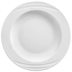 PULSIVA Teller Melody tief; 290 ml, 23x3.1 cm (ØxH); weiss; rund; 6 Stück / Pack