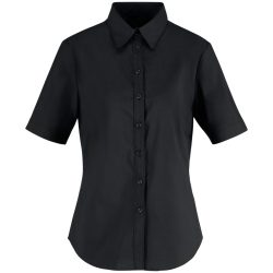 JOBELINE Damen Bluse Porter Kurzarm; Kleidergrösse 42; schwarz