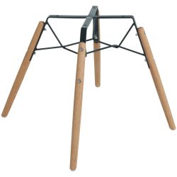 VEGA Stuhlgestell Emeo; 44x42x42 cm (BxTxH); eiche/natur; 2 Stück / Pack