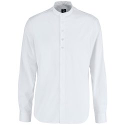 JOBELINE Herren Hemd Lani Langarm; Kleidergrösse 45/46; weiss