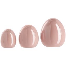 Deko-Ostereier-Set Edilio; rosa