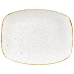 Churchill Chefs Oblong Platte Stonecast Barley White; 26.1x20.2 cm (LxB); weiss/braun; rechteckig; 12 Stück / Pack