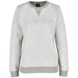JOBELINE Damensweatshirt Dean Langarm; Kleidergrösse XS; hellgrau