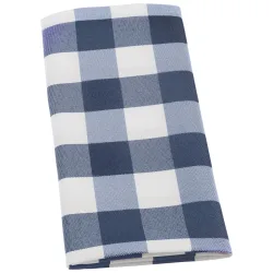 ERWIN M. Serviette Countryline; 50x50 cm (BxL); blau; 6 Stück / Pack