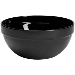 VEGA Melaminschale Sektion; 2600 ml, 23x10 cm (ØxH); schwarz; rund