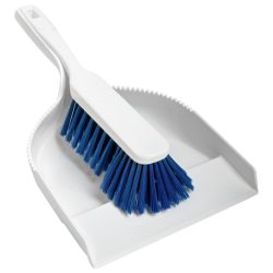 Hygoclean Kehrgarnitur; 35.5 cm (L); weiss/blau; 4 Stück / Pack