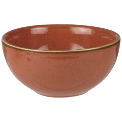 Churchill Bowl Stonecast Orange Nudeln; 1075 ml, 18.3 cm (Ø); orange/braun; rund; 6 Stück / Pack