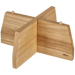 VEGA Fusselement Fenra; 20x20x9.15 cm (LxBxH); eiche