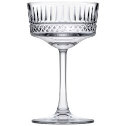 Pasabahçe Champagner Coupeglas Elysia mit Rillen; 260 ml, 10.1x16.4 cm (ØxH); transparent; 6 Stück / Pack