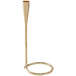 Kerzenhalter Babuna; 10x26.5 cm (ØxH); gold