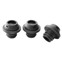 Le Creuset Verschlussstopfen für Wein-Vakuumpumpe; schwarz; 2 Stück / Pack