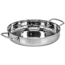VEGA Mini-Topf Lipuda; 750 ml, 18x3.5 cm (ØxH); silber; rund; 6 Stück / Pack