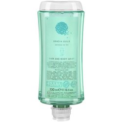 V-Touch Hotel Shampoo und Duschgel Geneva Guild im Spendersystem; 330 ml; blau; 24 Stück / Pack