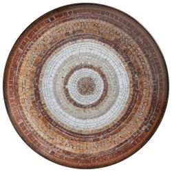 VEGA Pizzateller Terra Mosaic; 33 cm (Ø); terrakotta/beige/braun; rund; 4 Stück / Pack