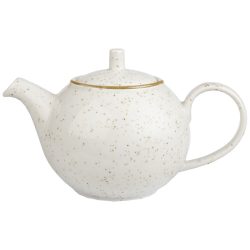 Churchill Getränkekanne Stonecast Barley White; 852 ml, 15 cm (H); weiss/braun; rund; 4 Stück / Pack