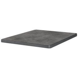 PULSIVA Tischplatte Sevelit quadratisch; 70x70 cm (LxB); beton; quadratisch