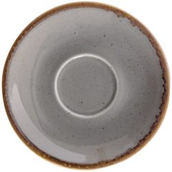 VEGA Espresso-Untertasse Sidina; 12x2.5 cm (ØxH); grau; rund; 6 Stück / Pack