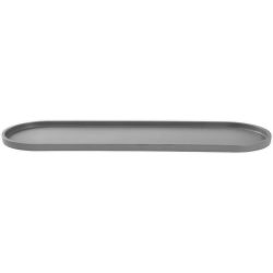 VEGA Teller flach Kanas oval; 53x16.2x1.8 cm (LxBxH); grau; oval; 6 Stück / Pack