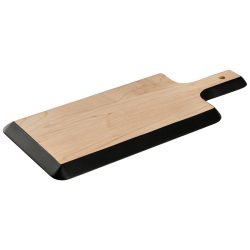 VEGA Speisenbrett Belbo; 44x19x1.9 cm (LxBxH); ahorn/schwarz; rechteckig