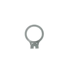 PULSIVA Ersatzring für Kleiderbügel für Diebstahlsicherung; 4.5 cm (L); silber; 6 Stück / Pack