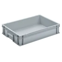 Ringoplast Stapelbehälter System Universalbox; 24200 ml, 40x60x12 cm (LxBxH); grau