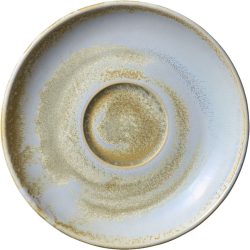 HEART&SOUL Untertasse Perfect Match Breeze; 14x2.2 cm (ØxH); gold/hellblau/weiss; rund; 6 Stück / Pack